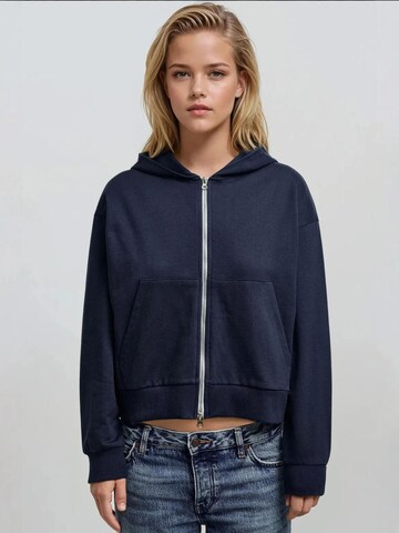 Giacca di felpa di Hiccup in blu: frontale