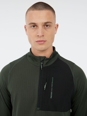 PROTEST Athletic Sweatshirt 'PRTCatcher' in Green