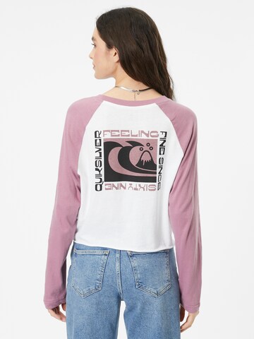 QUIKSILVER T-shirt i rosa