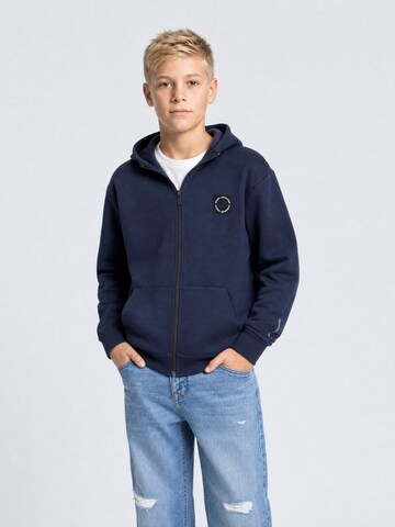 Petrol Industries Sweatshirt in Blauw: voorkant