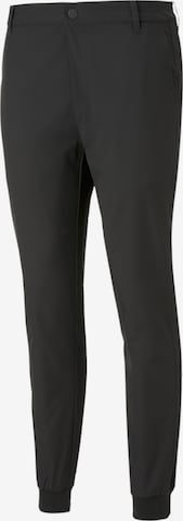 Regular Pantalon de sport PUMA en noir : devant