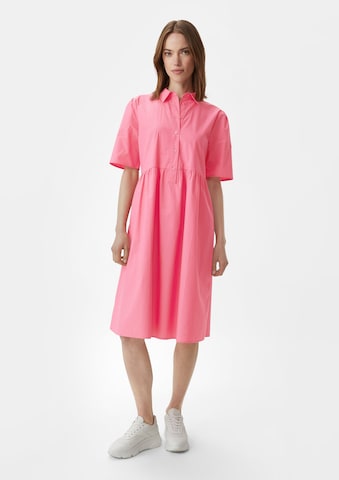 Robe-chemise comma casual identity en rose