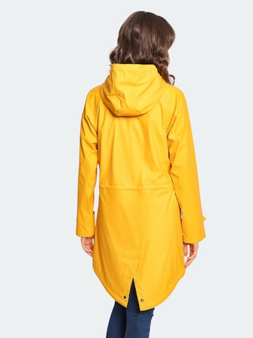 Derbe Raincoat 'Travel Friese' in Yellow