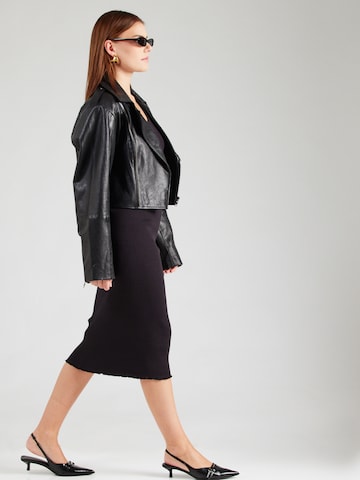 Calvin Klein Jeans Kleid 'Four H' in Schwarz