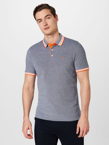 JACK & JONES Tričko 'Paulos' – modrá: přední strana