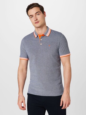 JACK & JONES Shirt 'Paulos' in Blue: front