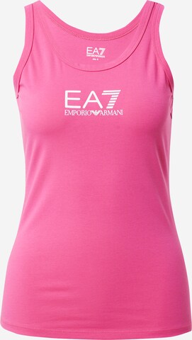 EA7 Emporio Armani To 'CANOTTA' in Pink: predná strana