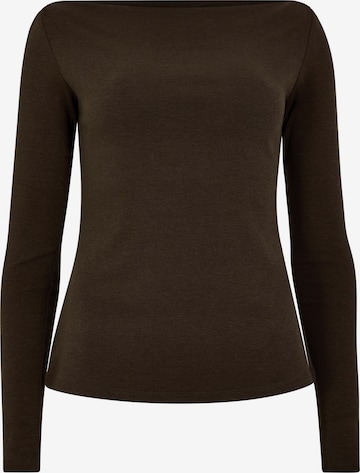T-shirt ' ' Apricot en marron : devant