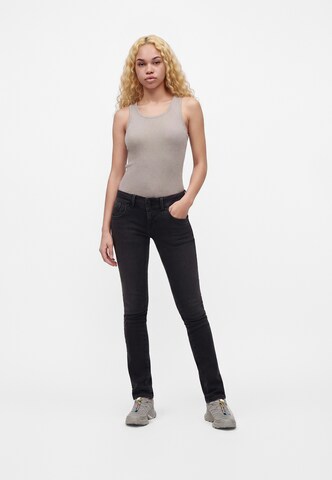 LTB Slimfit Jeans 'MOLLY' i svart