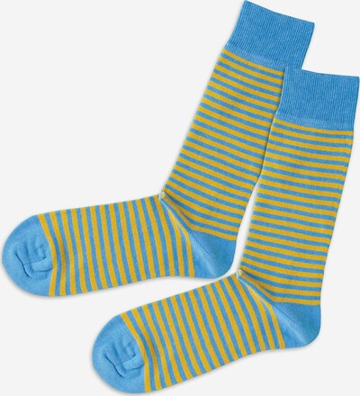 DillySocks Socken in blau / gelb, Produktansicht