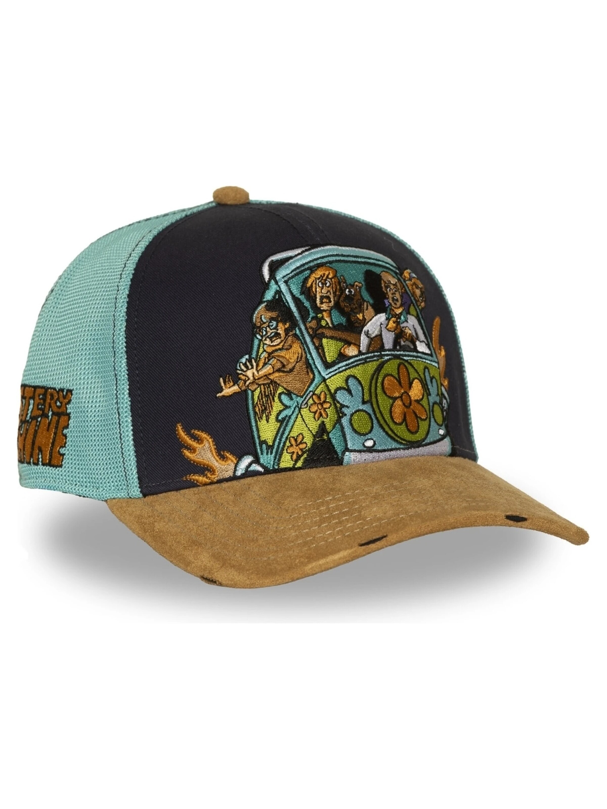 Capslab - Gorra 'Gorra capslab marino mystery van embroidered logo trucker cap' en azul