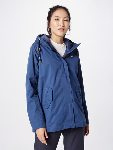 Ragwear Between-season jacket 'LENCA' in Blue: front