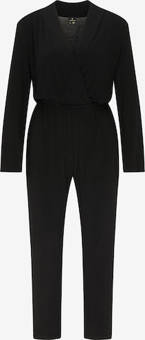 DreiMaster Klassik Jumpsuit in Black: front