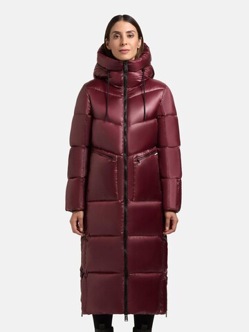khujo Wintermantel 'Tonia' in Rood: voorkant