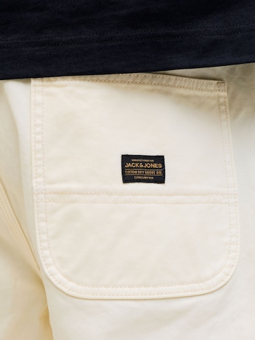 Baggy Pantaloni di JACK & JONES in bianco