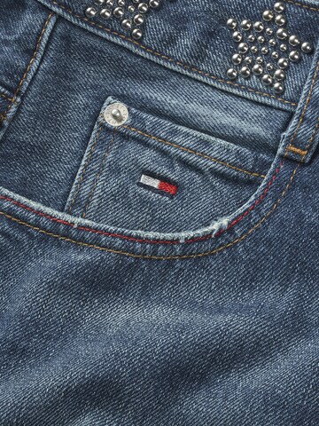 Fustă de la Tommy Jeans pe albastru