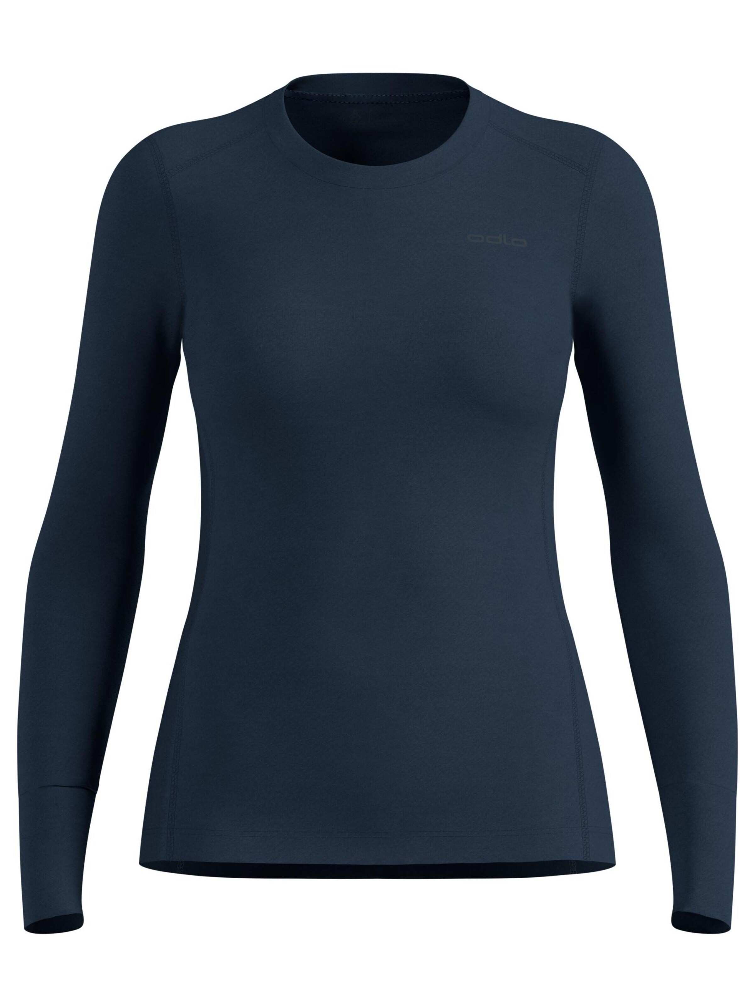 ODLO Basislaag 'MERINO 200' in Blauw: voorkant