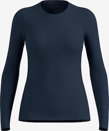 ODLO Basislaag 'MERINO 200' in Blauw: voorkant