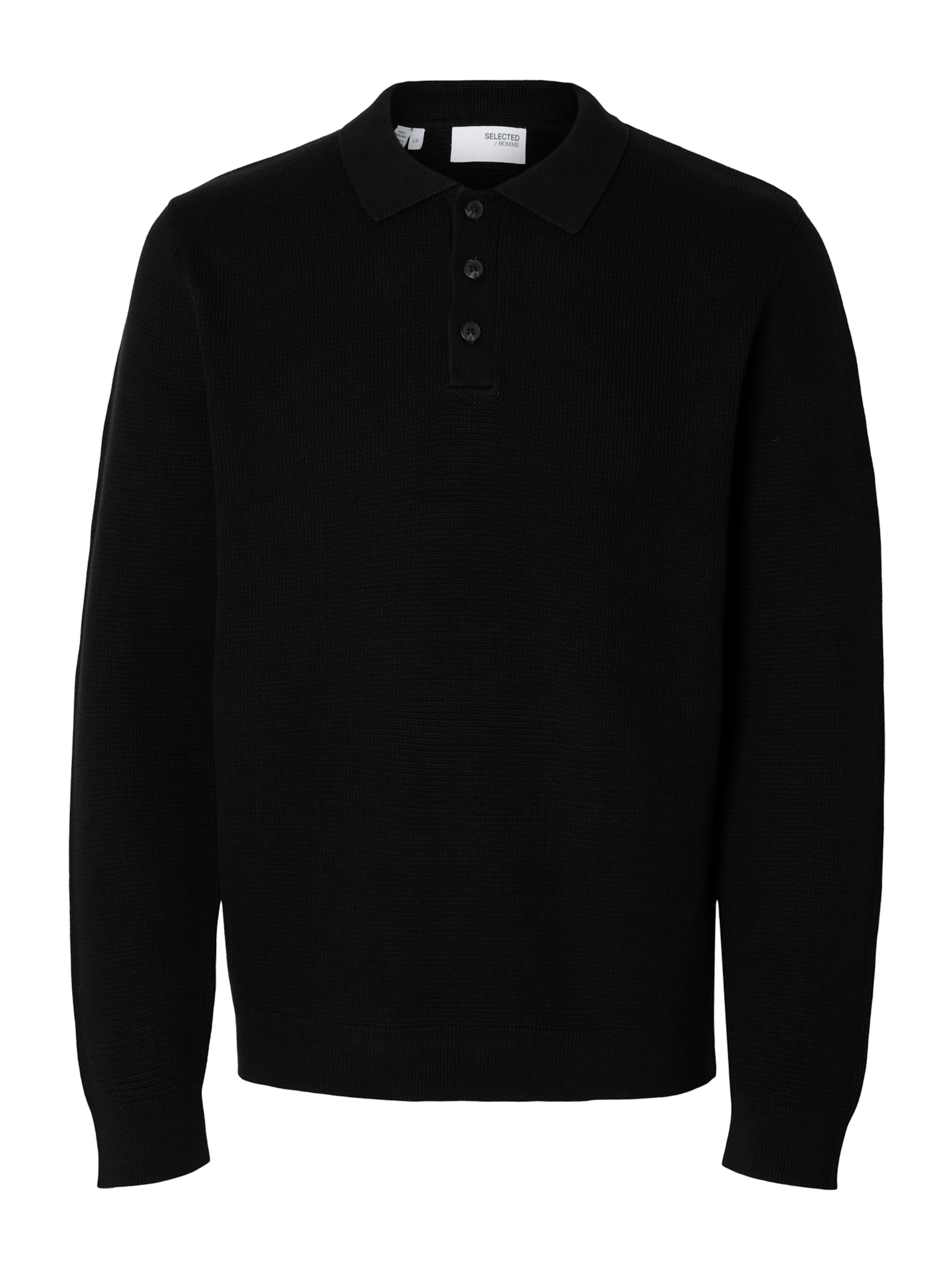 SELECTED Pullover 'SLHDANE' in Schwarz: Vorderseite