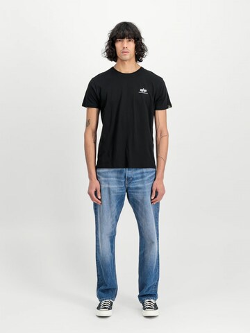 Maglietta di ALPHA INDUSTRIES in nero