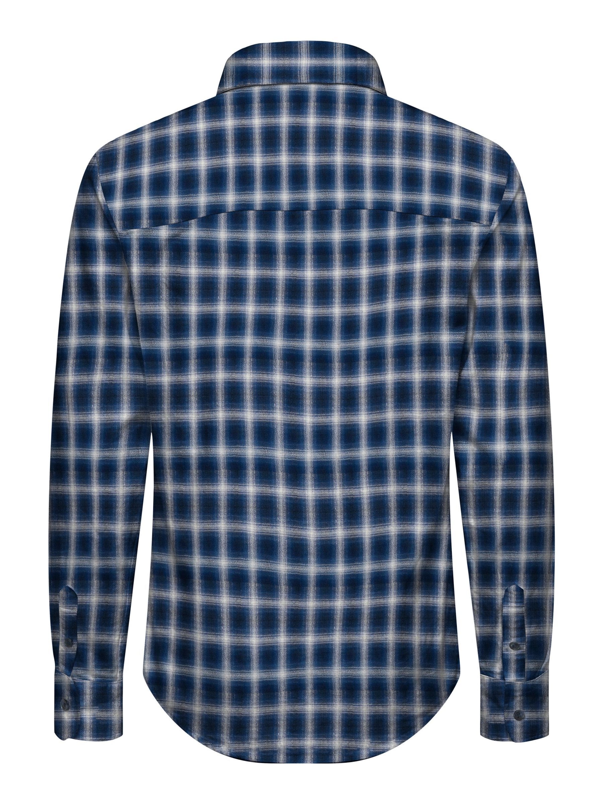 Only & Sons Junior Slim fit Koszula 'OSJGudmund' w kolorze niebieski