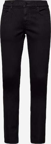 juoda Karl Lagerfeld Standartinis Džinsai: priekis