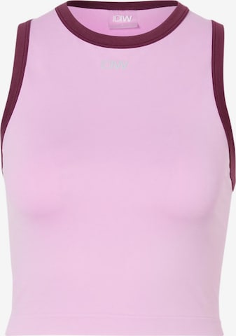 ICANIWILL Sporttop 'Mirage' in Pink: Vorderseite