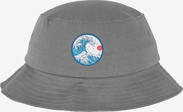 F4NT4STIC Hat 'Kanagawa' in Grey: front