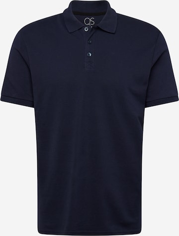 QS Poloshirt in Blau: predná strana