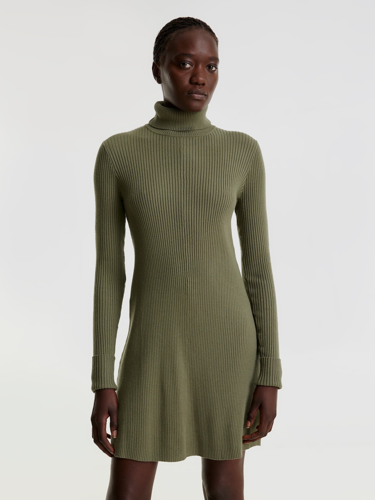 EDITED Produkte Kleid 'Conny' dunkelgrün