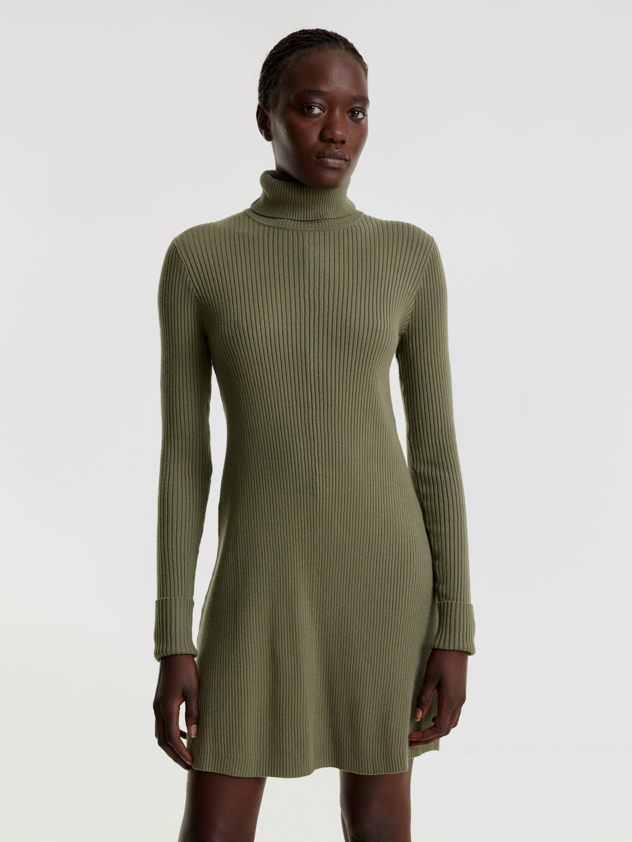 EDITED Productos Vestido 'Conny' verde oscuro