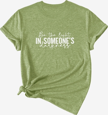 GORHEY Shirt in Groen: voorkant