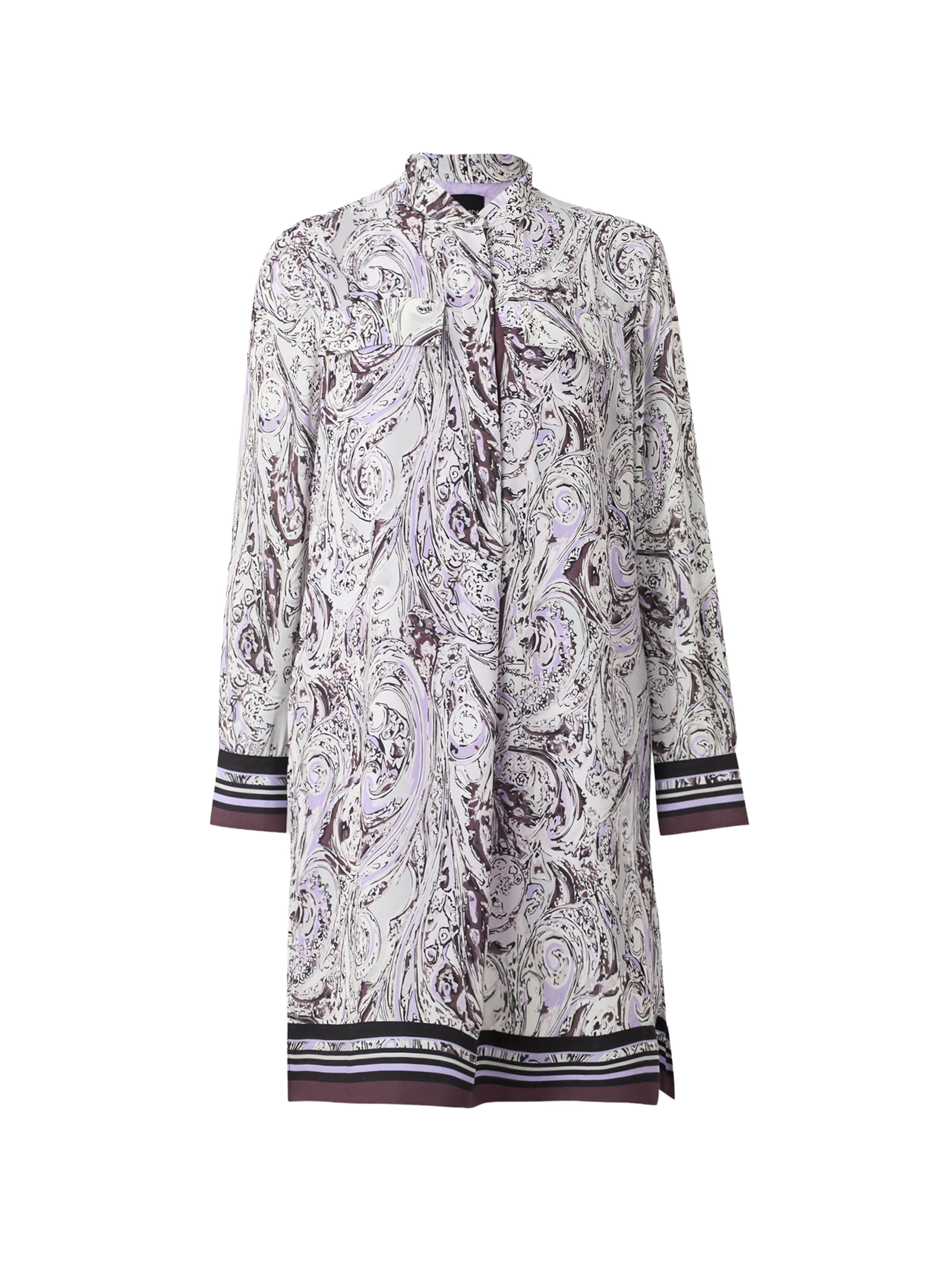 Robe-chemise Marc Cain en violet : devant