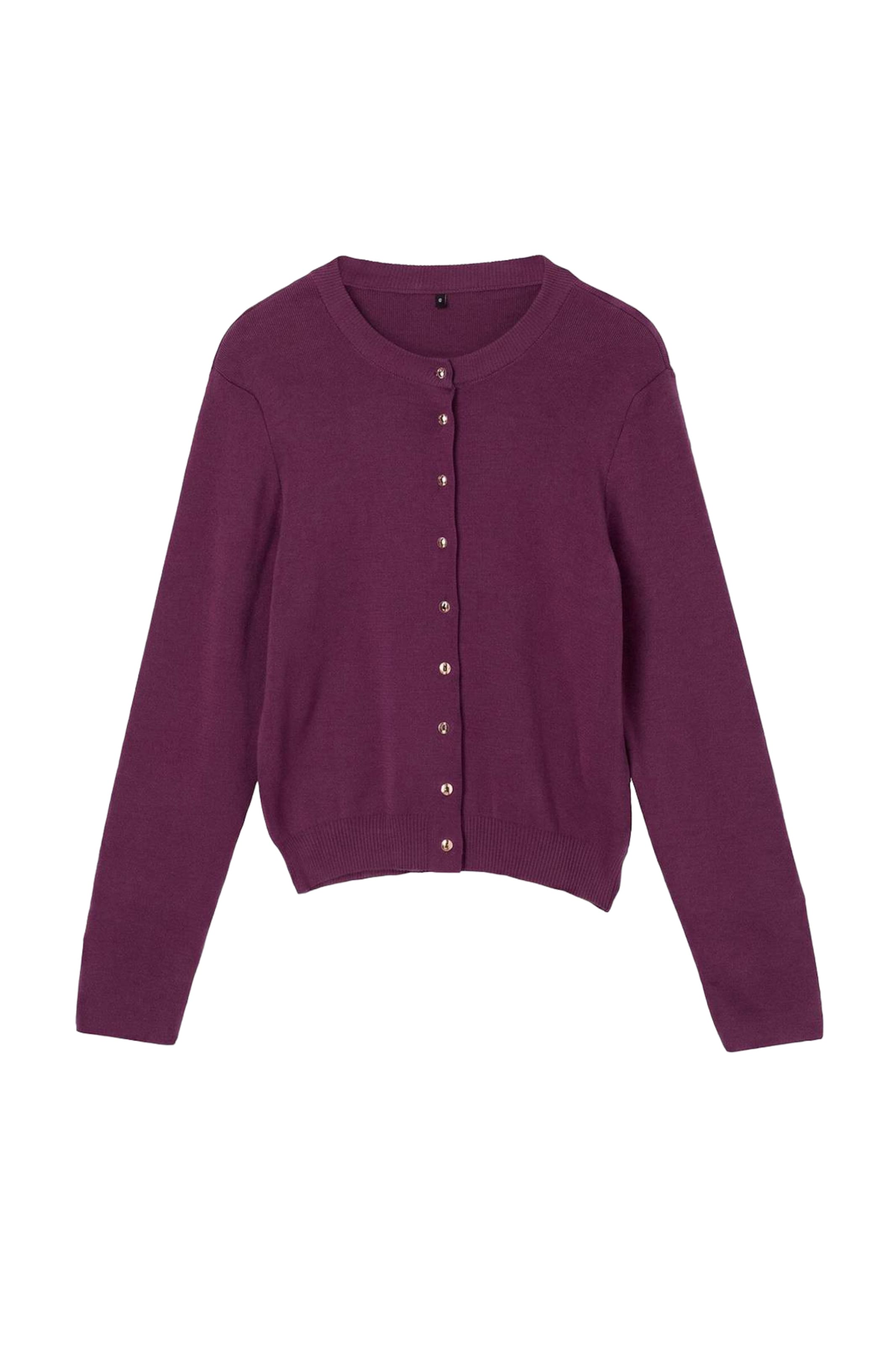 Cardigan Trendyol en violet : devant