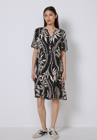 Street One Studio Dress in Black: front