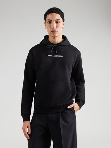 Karl Lagerfeld Tréning póló - fekete: elől