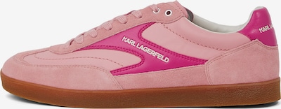 Sportbačiai be auliuko 'Kandidate' iš KARL LAGERFELD JEANS, spalva – rožinė / šviesiai rožinė / balta, Prekių apžvalga