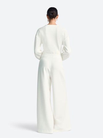 Loosefit Pantalon Rich & Royal en blanc