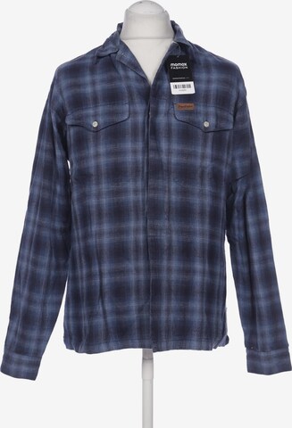 PENFIELD Button Up Shirt in XL in Blue: front