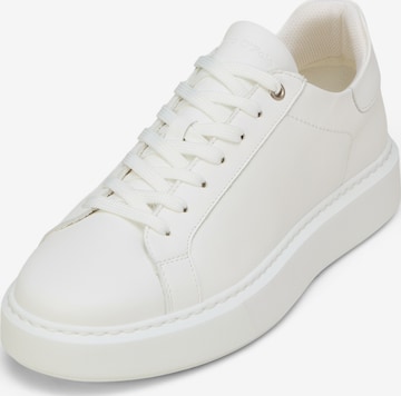 Marc O'Polo Trampki niskie 'Cedric' w kolorze biały: przód