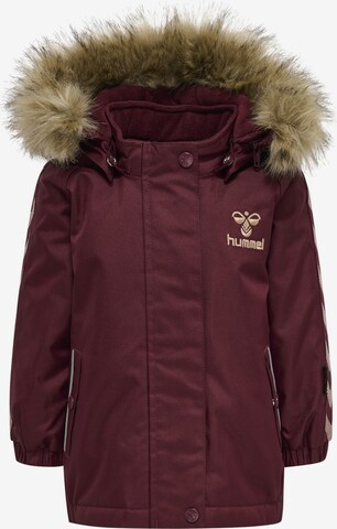 Veste d’hiver 'Canyon' Hummel en rouge : devant