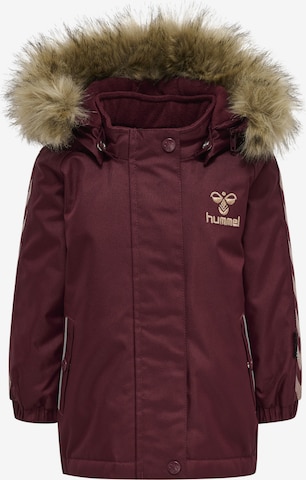 Hummel Winter Jacket 'Canyon' in Red: front