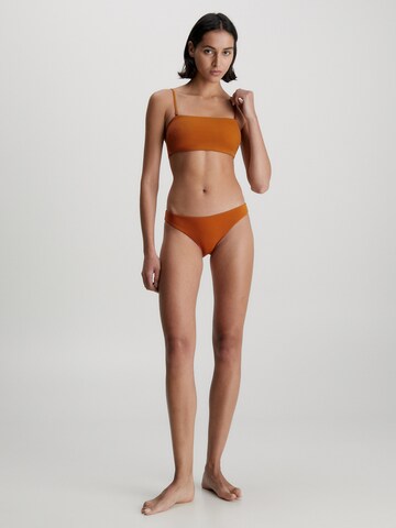 Calvin Klein Swimwear Bikinibroek 'Core Neo' in Oranje
