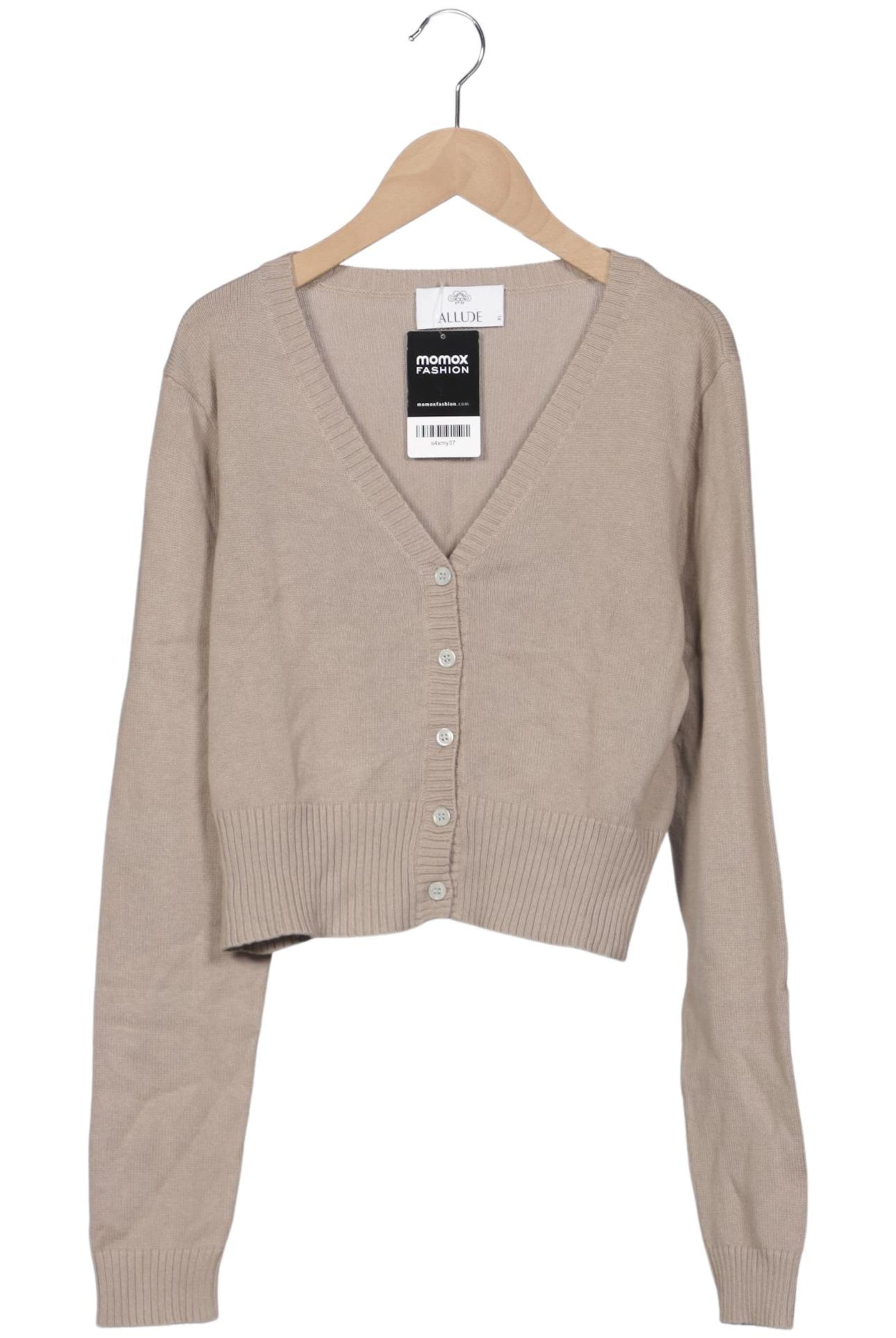 Allude Sweater & Cardigan in XL in Beige: front