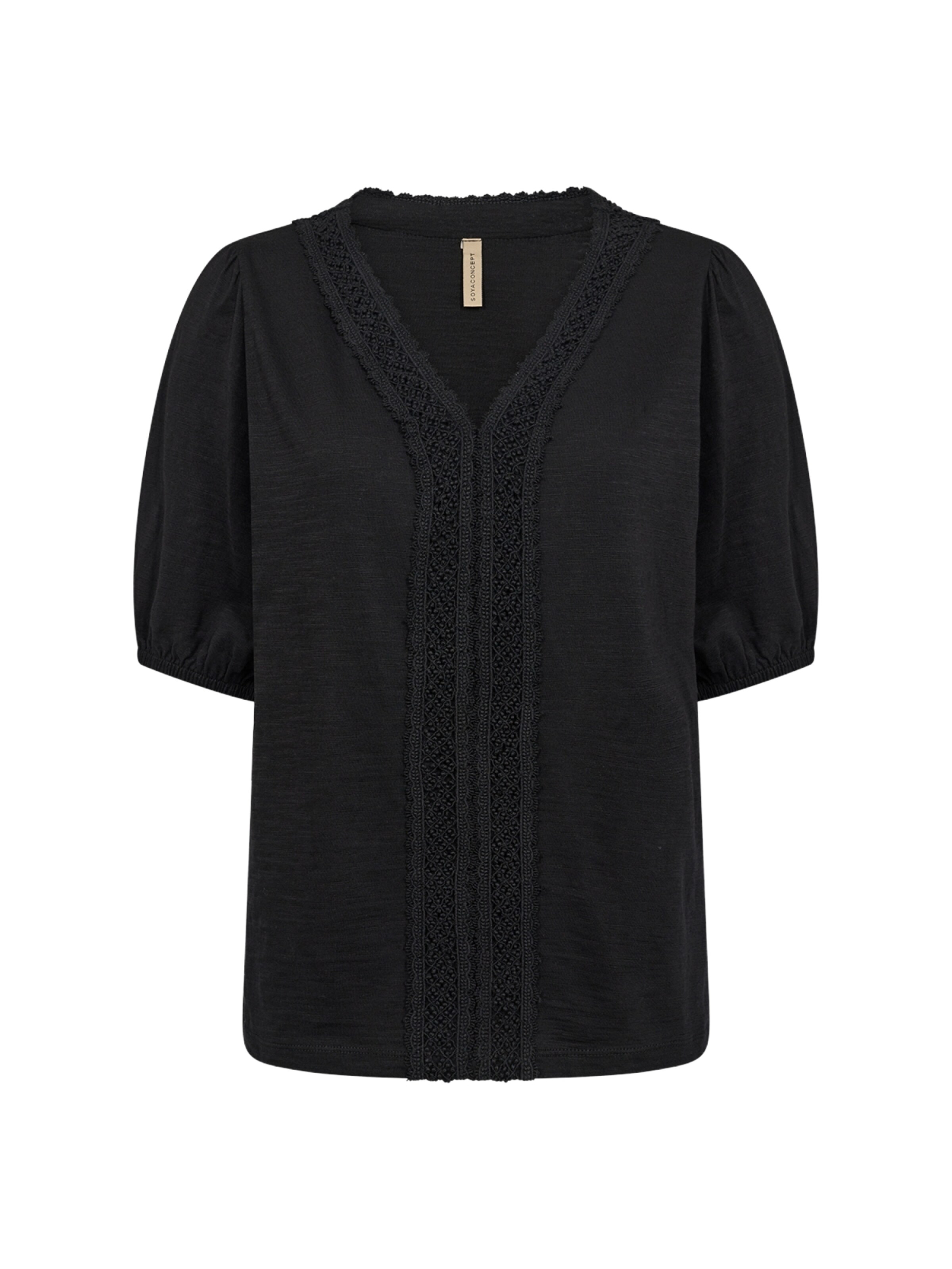 Soyaconcept Hemd 'BABETTE' in Schwarz: Vorderseite