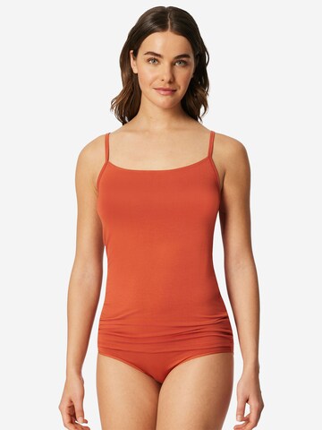 Maillot de corps ' Modal Essentials ' SCHIESSER en orange : devant