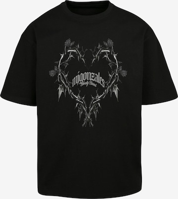 Maglietta 'Heart of Thornes' di MJ Gonzales in nero: frontale