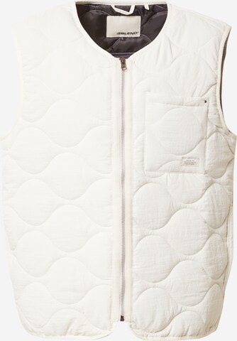 Gilet BLEND en blanc : devant