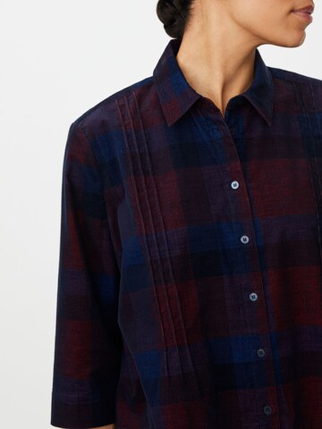 Chemisier 'MaIbilisan' Masai en bleu