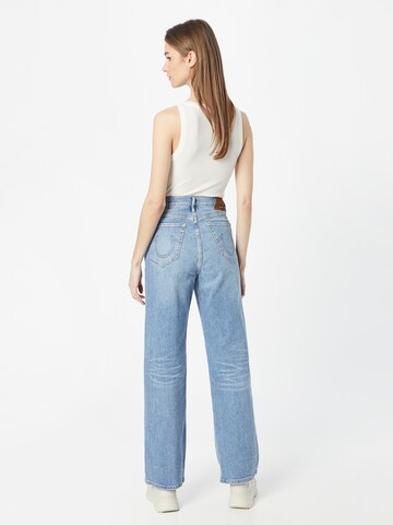 True Religion Wide leg Jeans in Blauw